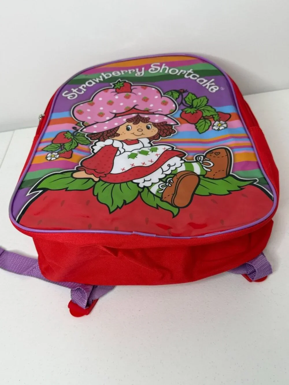 Strawberry Shortcake Backpack Kids School Travel Bag New